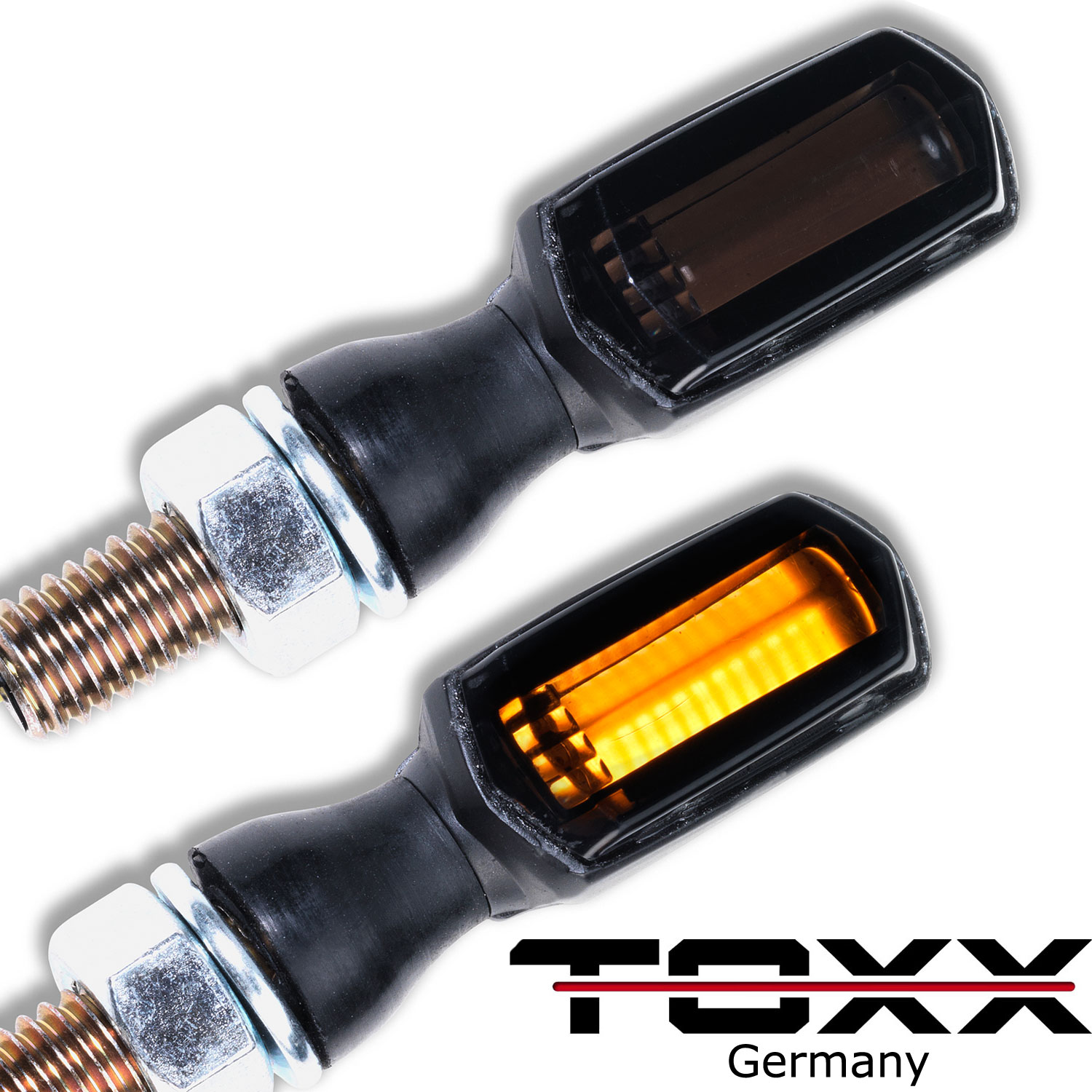 ToXx LED Blinker COB Dark Short schwarz getönt