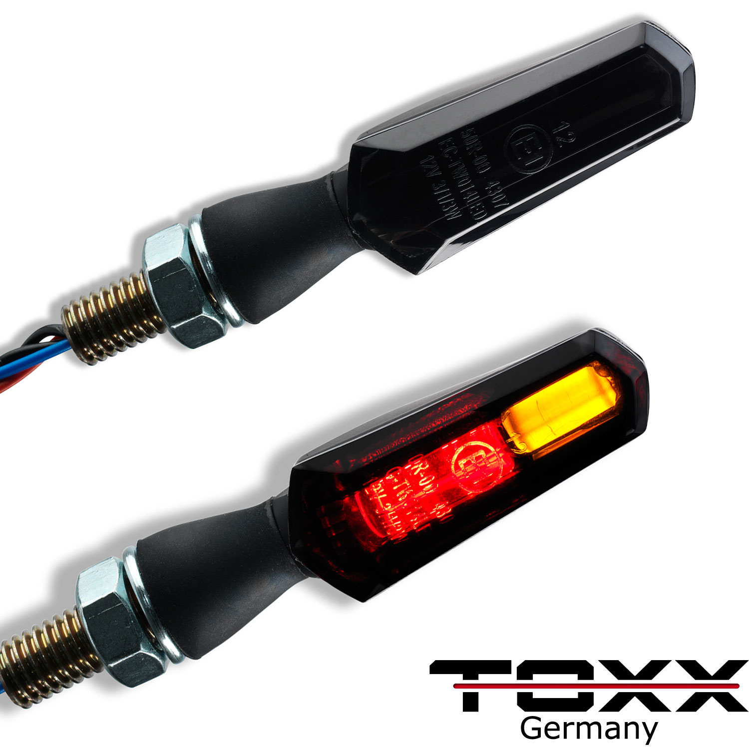 ToXx LED Blinker COB Dark Short schwarz getönt
