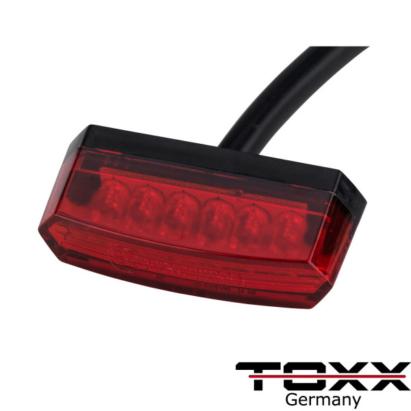 ToXx LED Rücklicht Malibu rot