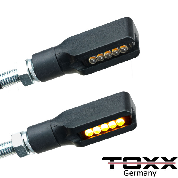 ToXx LED Blinker Corner schwarz